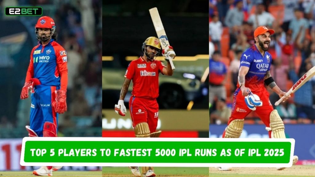 Fastest 5000 IPL Runs