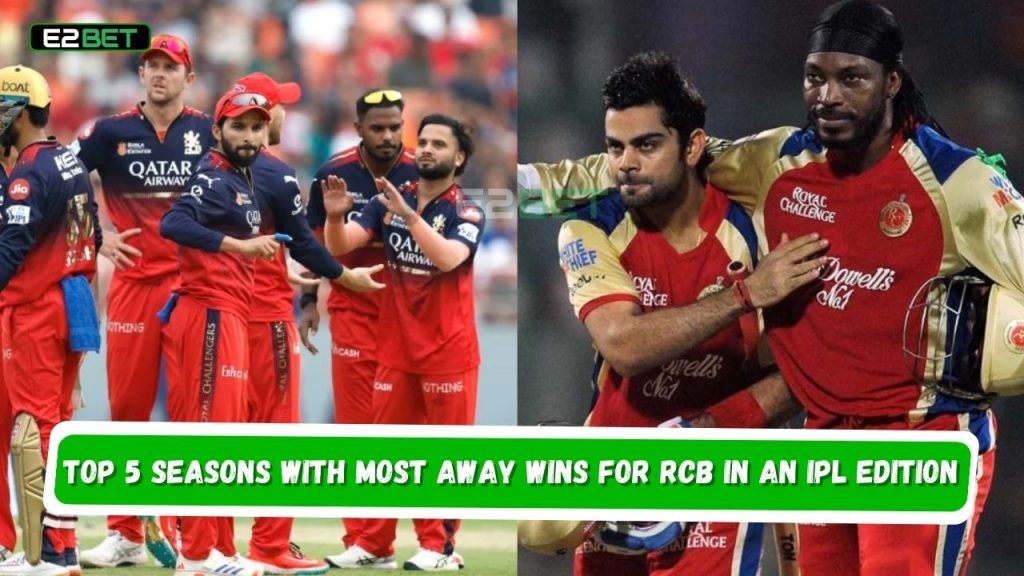 Most Away Wins for RCB in an IPL Edition