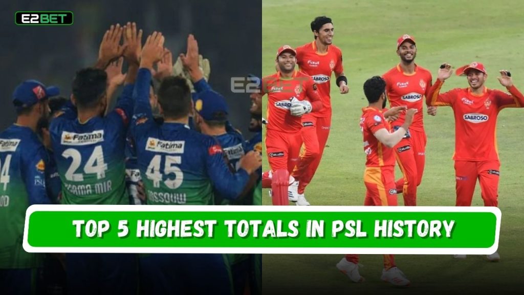 Highest Totals in PSL History