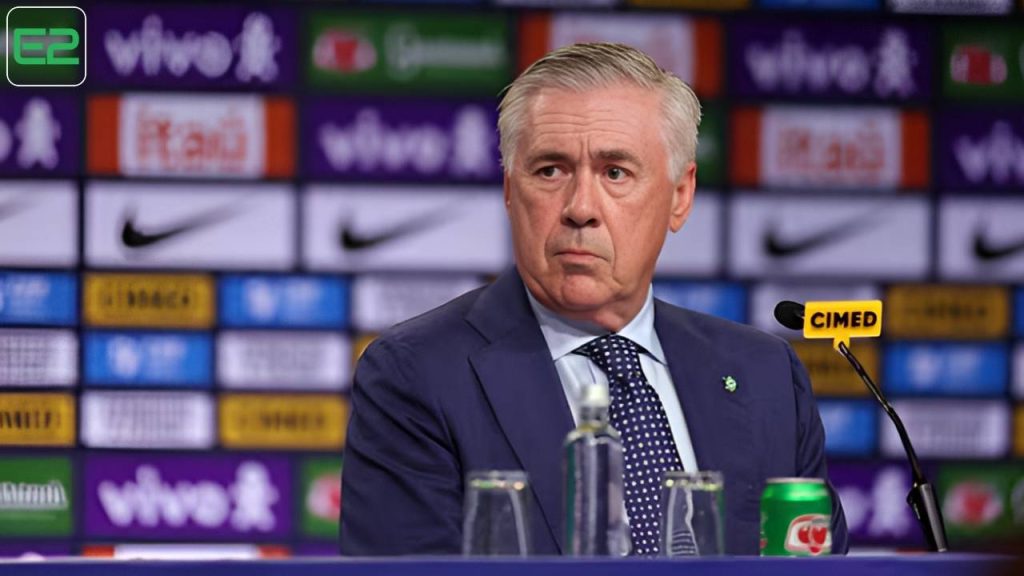 Carlo Ancelotti complains about the field after draw Brazil vs Ecuador Match